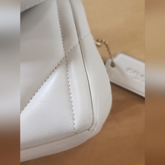 Coach Quilted Tabby 20 In Chalk - Picture 6 of 16